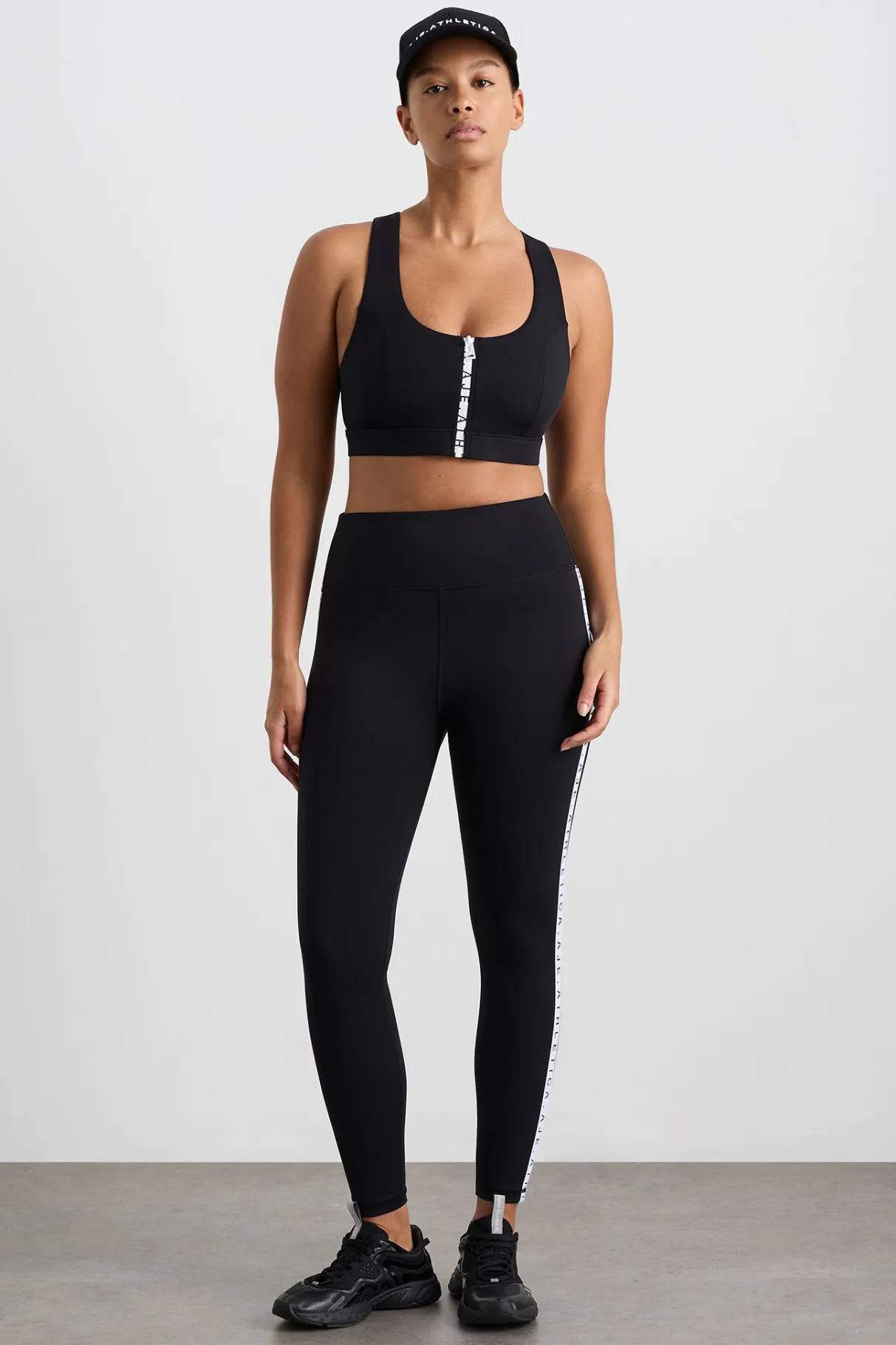 zip_front_logo_mesh_bra__6.webp Cheap Aje ATHLETICA Zip Front Logo Mesh Bra 329 Black