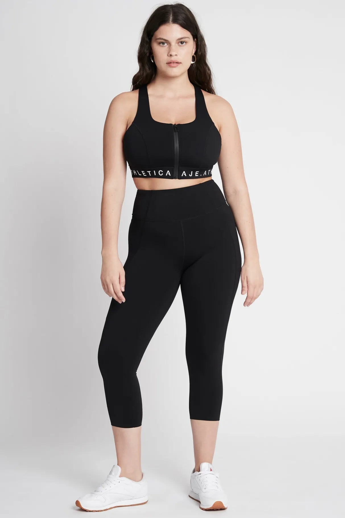 zip_front_logotape_sports_bra__11.webp Cheap Aje ATHLETICA Zip Front Logotape Sports Bra 319 Black