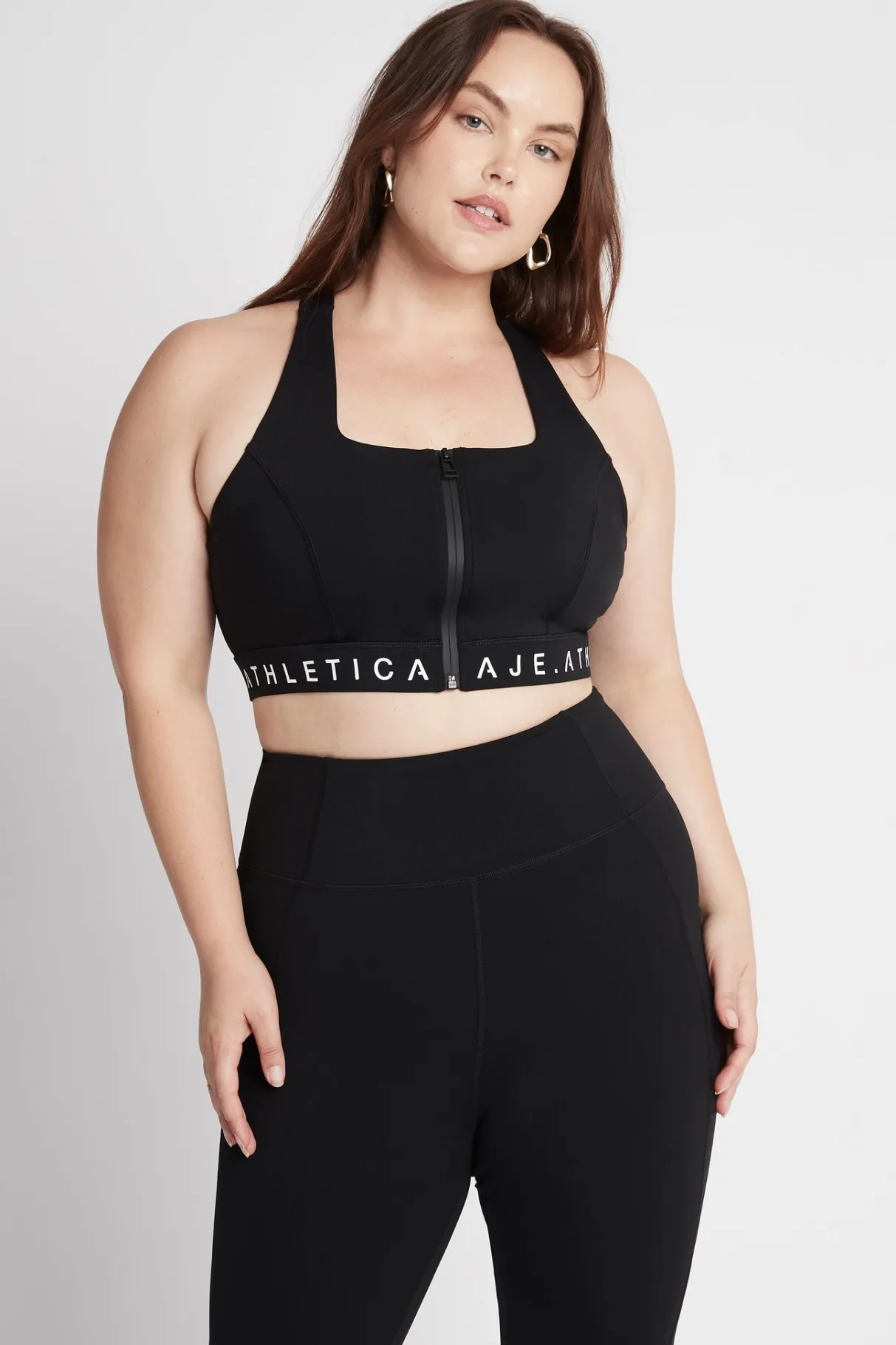 zip_front_logotape_sports_bra__12.webp Cheap Aje ATHLETICA Zip Front Logotape Sports Bra 319 Black