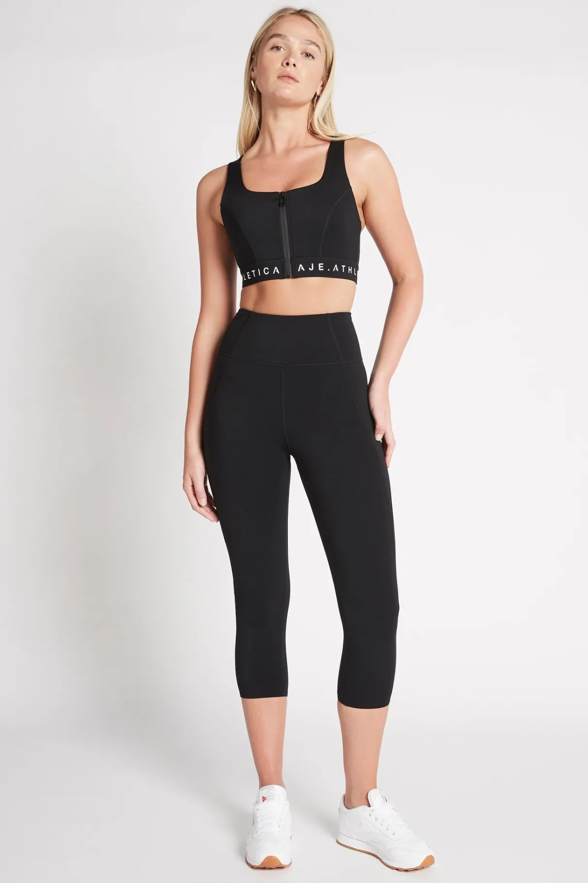 zip_front_logotape_sports_bra__6.webp Cheap Aje ATHLETICA Zip Front Logotape Sports Bra 319 Black