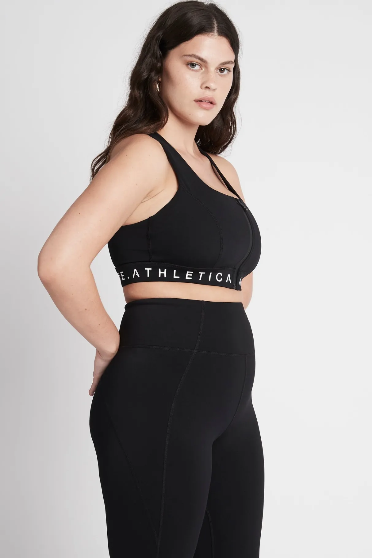 zip_front_logotape_sports_bra__8.webp Cheap Aje ATHLETICA Zip Front Logotape Sports Bra 319 Black