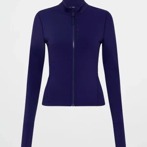 Sale Aje ATHLETICA Zip Front Running Jacket 709 Navy