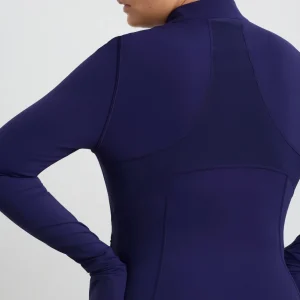 Sale Aje ATHLETICA Zip Front Running Jacket 709 Navy