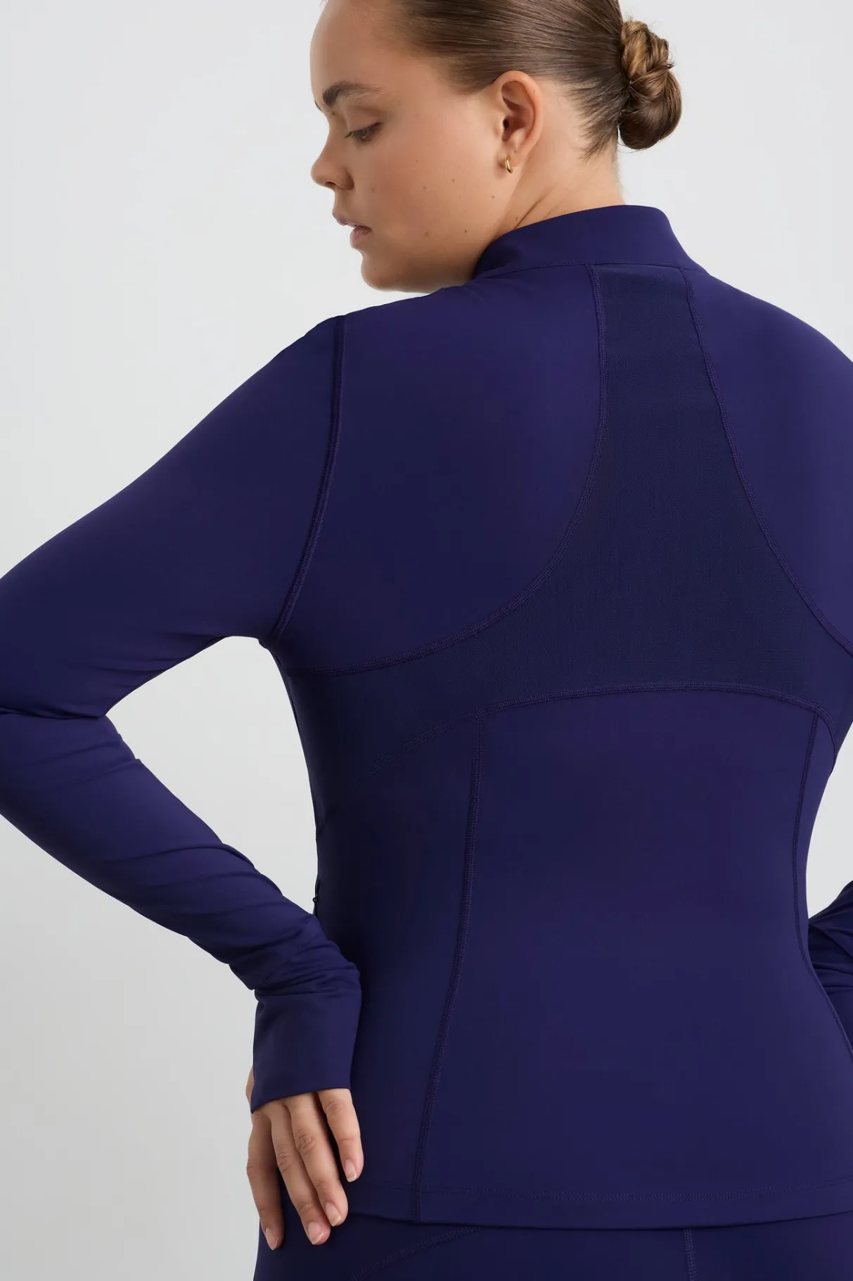 zip_front_running_jacket__17.webp Sale Aje ATHLETICA Zip Front Running Jacket 709 Navy