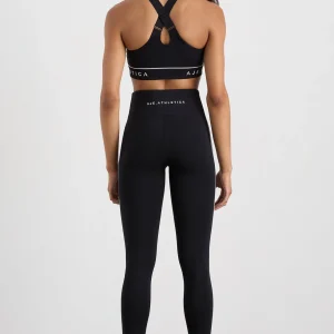 Flash Sale Aje ATHLETICA Zip Front Sports Bra 329 Black