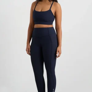 Clearance Aje ATHLETICA 7/8 Zip Hem Leggings 252 Galaxy Blue