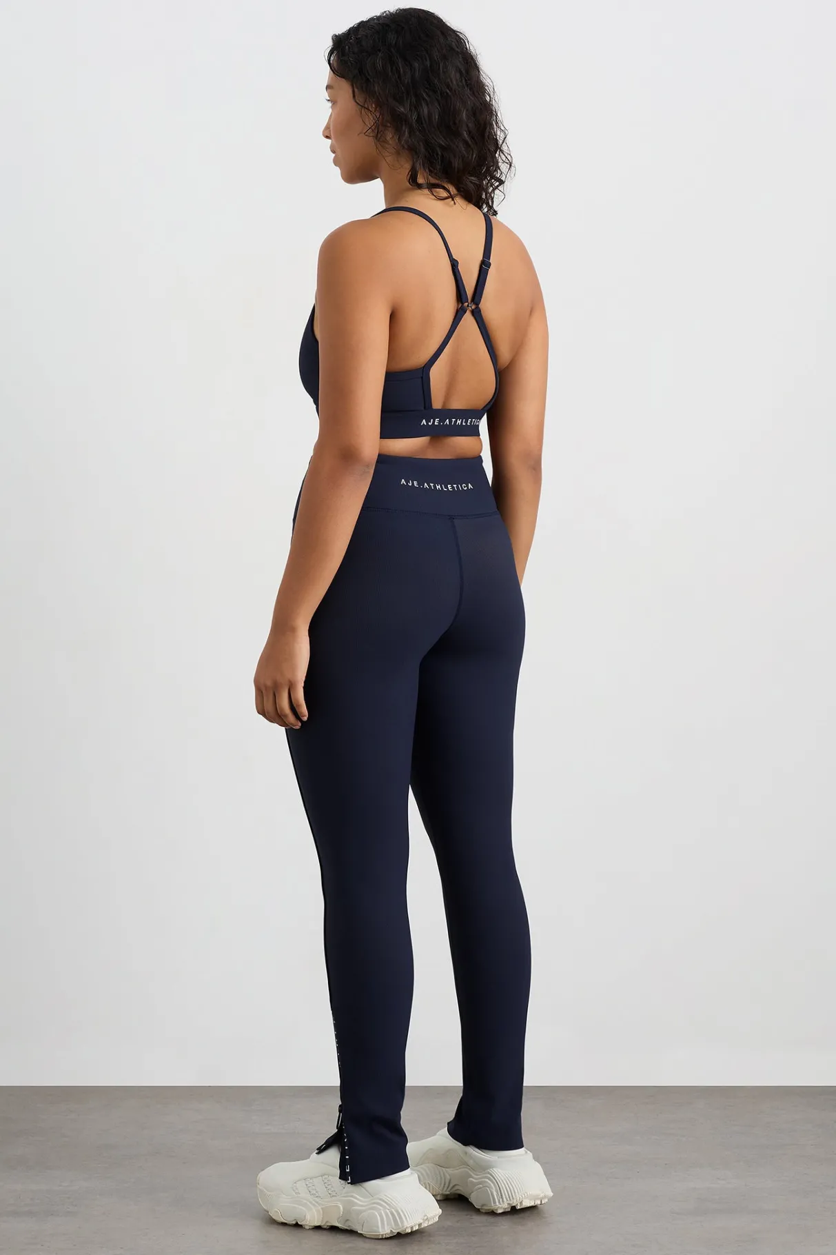 zip_hem_leggings__8.webp Clearance Aje ATHLETICA 7/8 Zip Hem Leggings 252 Galaxy Blue