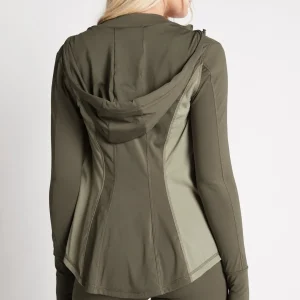 Outlet Aje ATHLETICA Zip Up Jacket 709 Forest Green/Sage