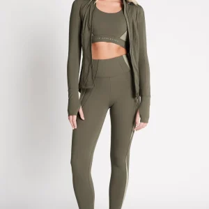 Outlet Aje ATHLETICA Zip Up Jacket 709 Forest Green/Sage